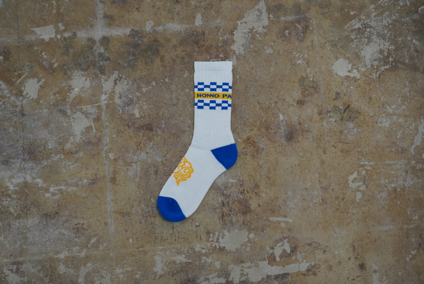 BRAIN SOCKS(WHITE×BLUE)