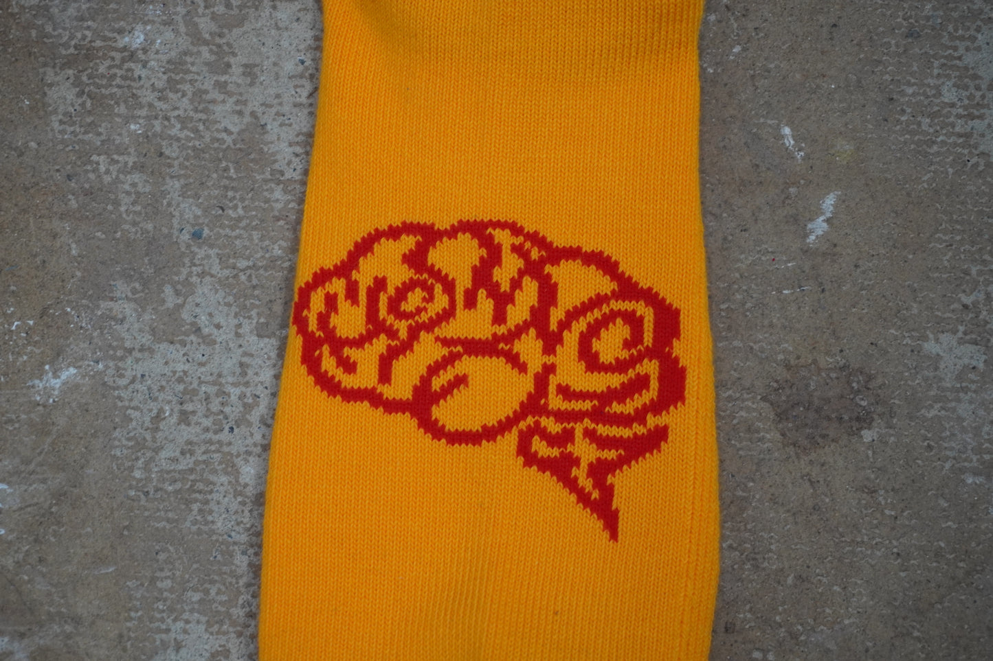 BRAIN SOCKS(ORANGE×PURPLE)