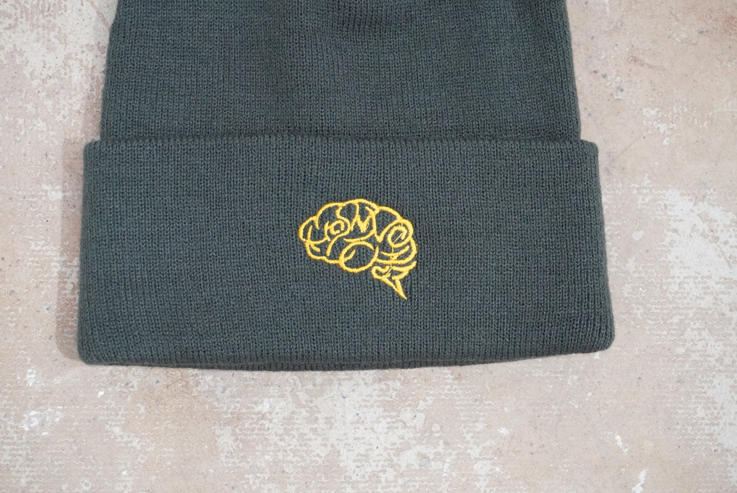HP BRAIN BEANIE(DARK GRAY)