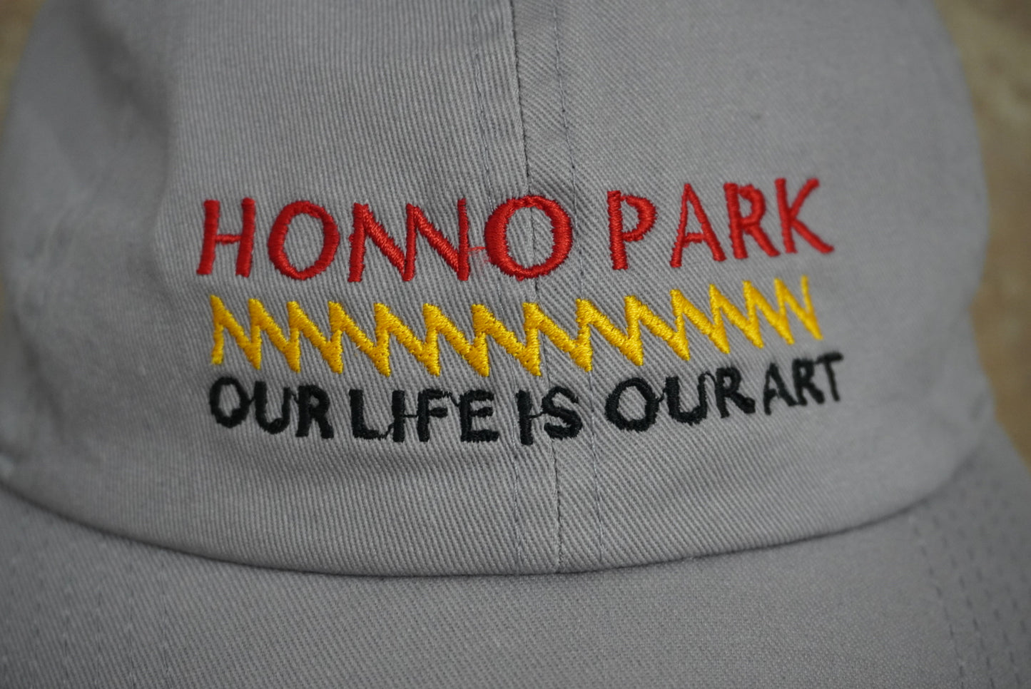 OLOA MESSAGE 6-PANEL CAP(CONKRETE)