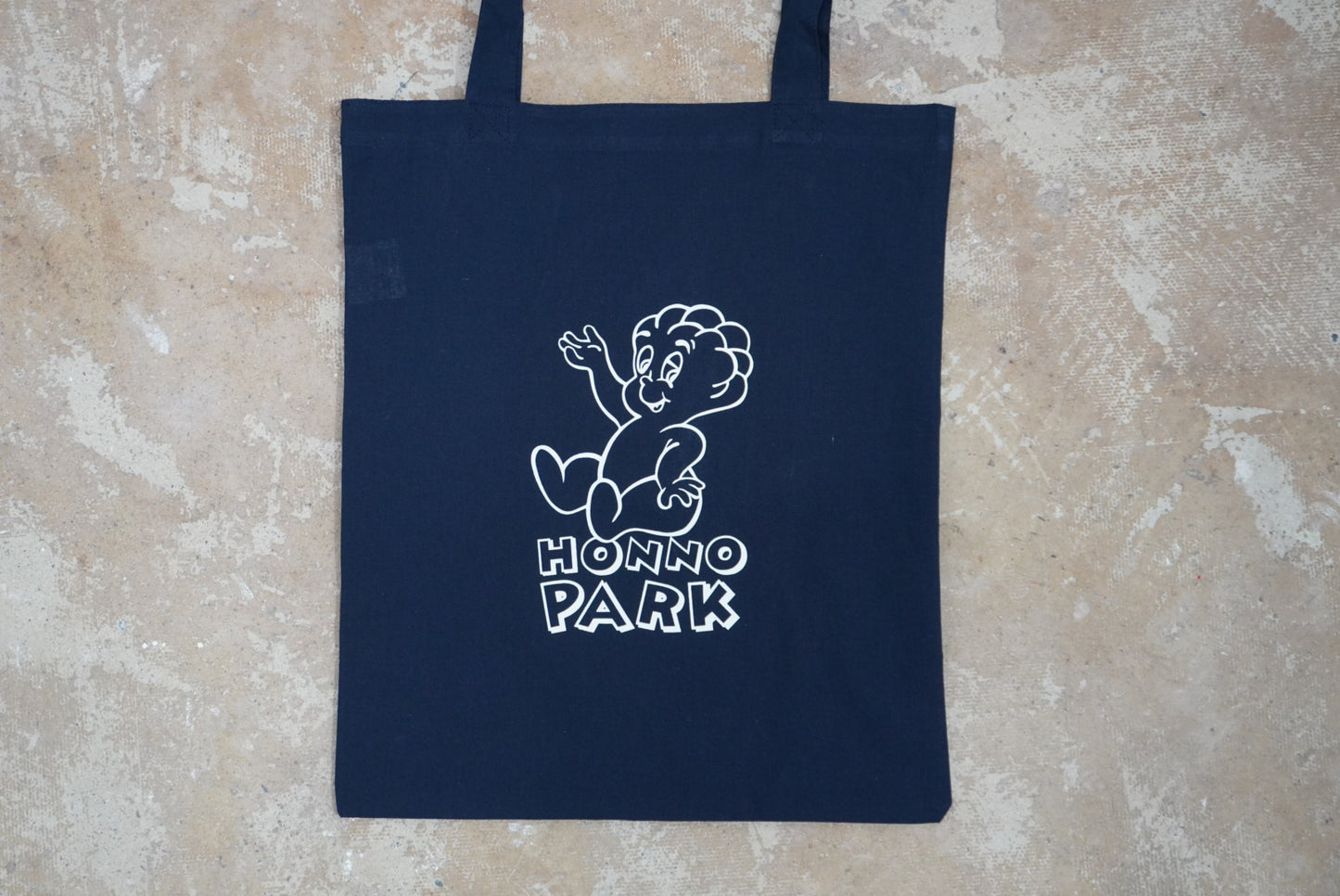 BRAINY TOTE BAG(NAVY)