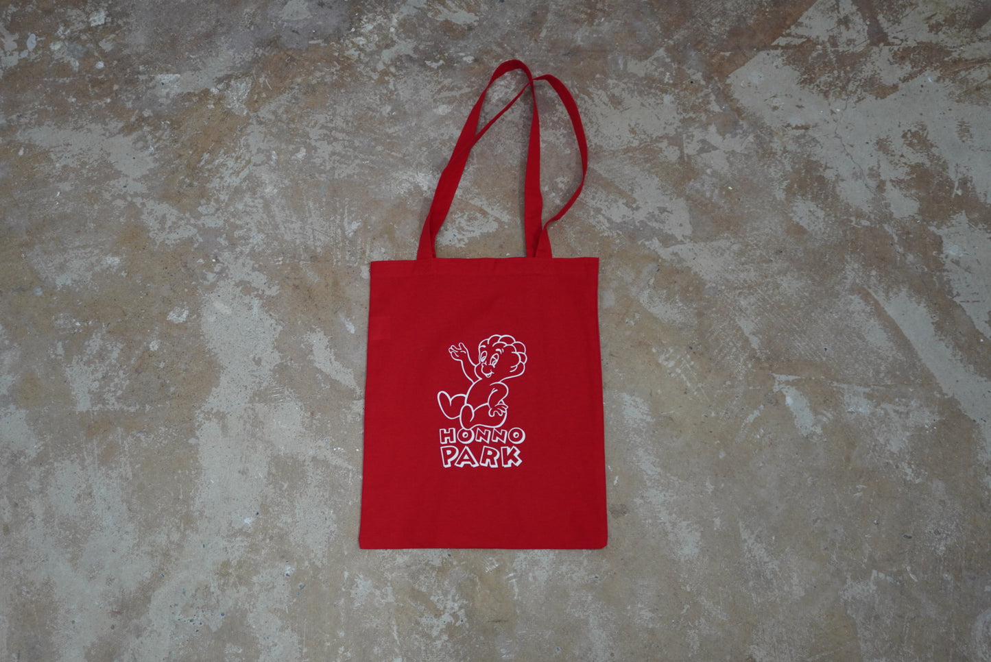 BRAINY TOTE BAG(RED)