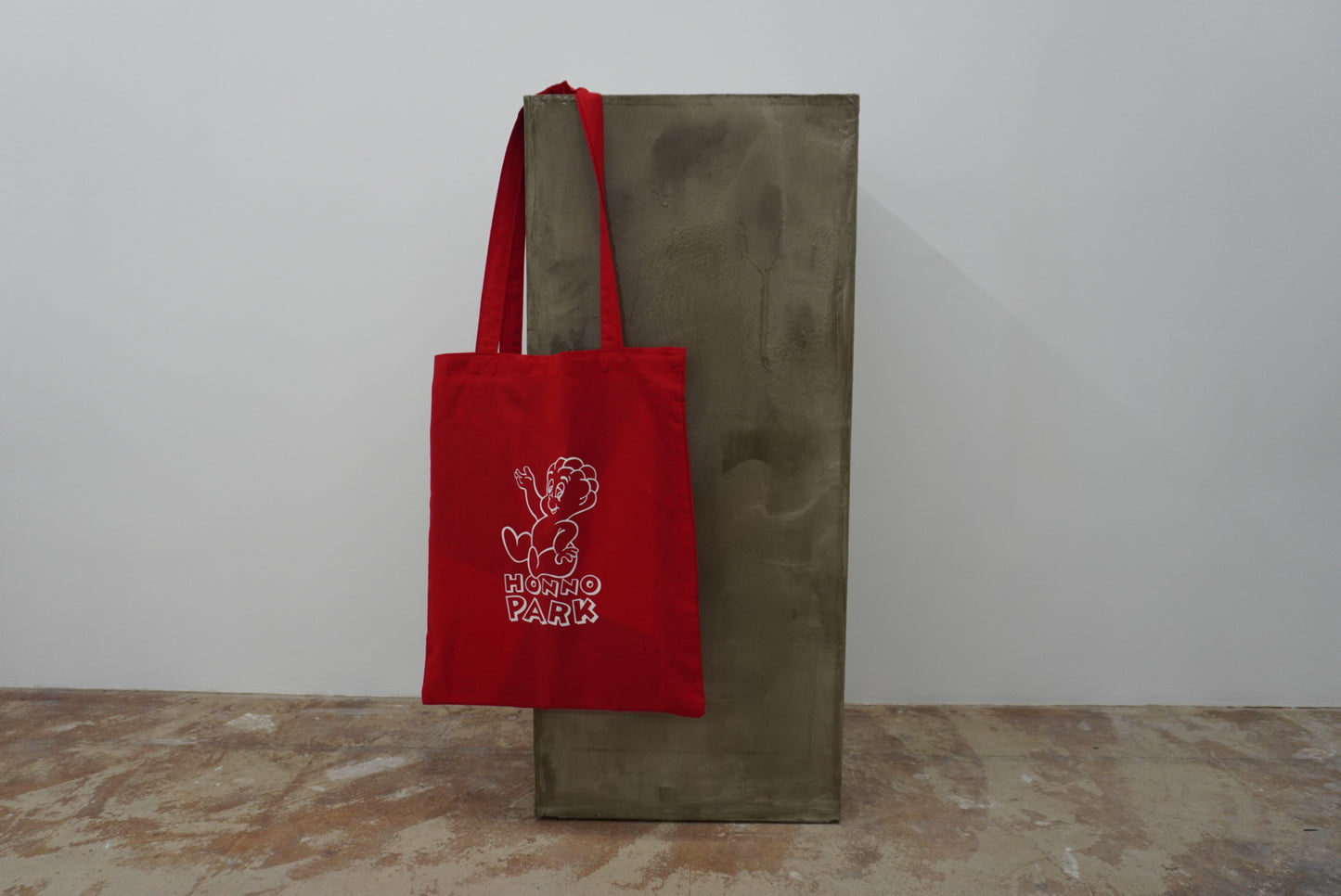 BRAINY TOTE BAG(RED)