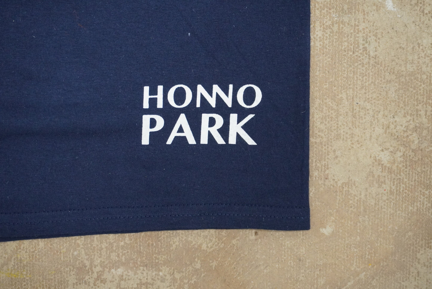 HONNO PARK ROMANCE PRINT L/S Tee( NAVY)