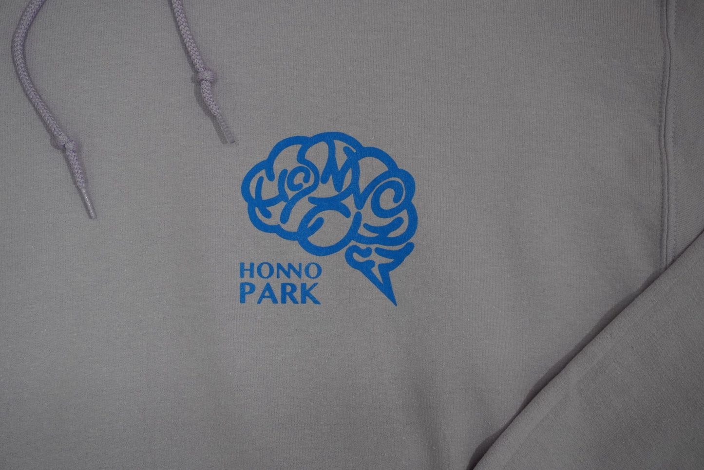 HONNO PARK NEVER HIDE PRINT HOODIE(OAKID)