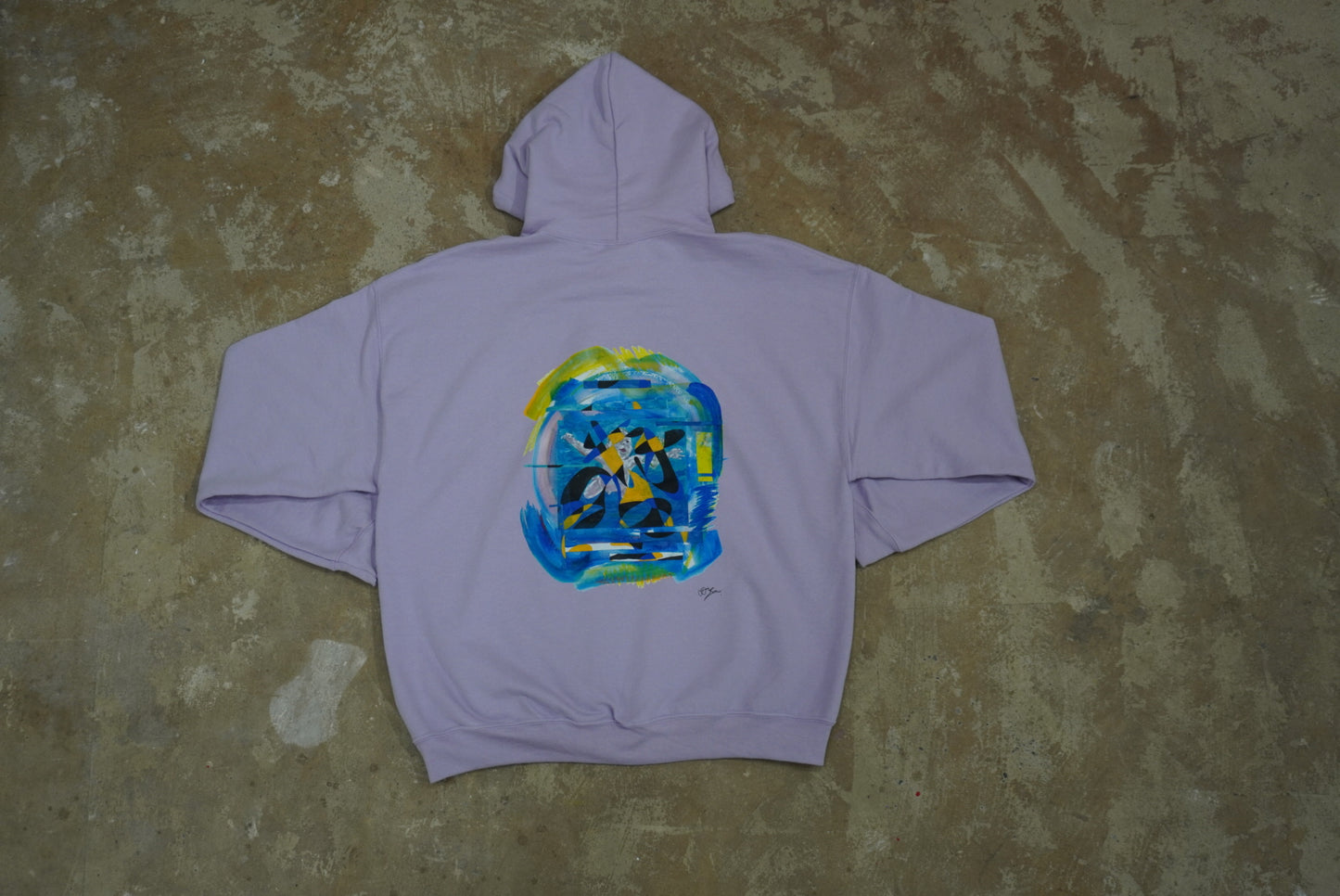 HONNO PARK NEVER HIDE PRINT HOODIE(OAKID)