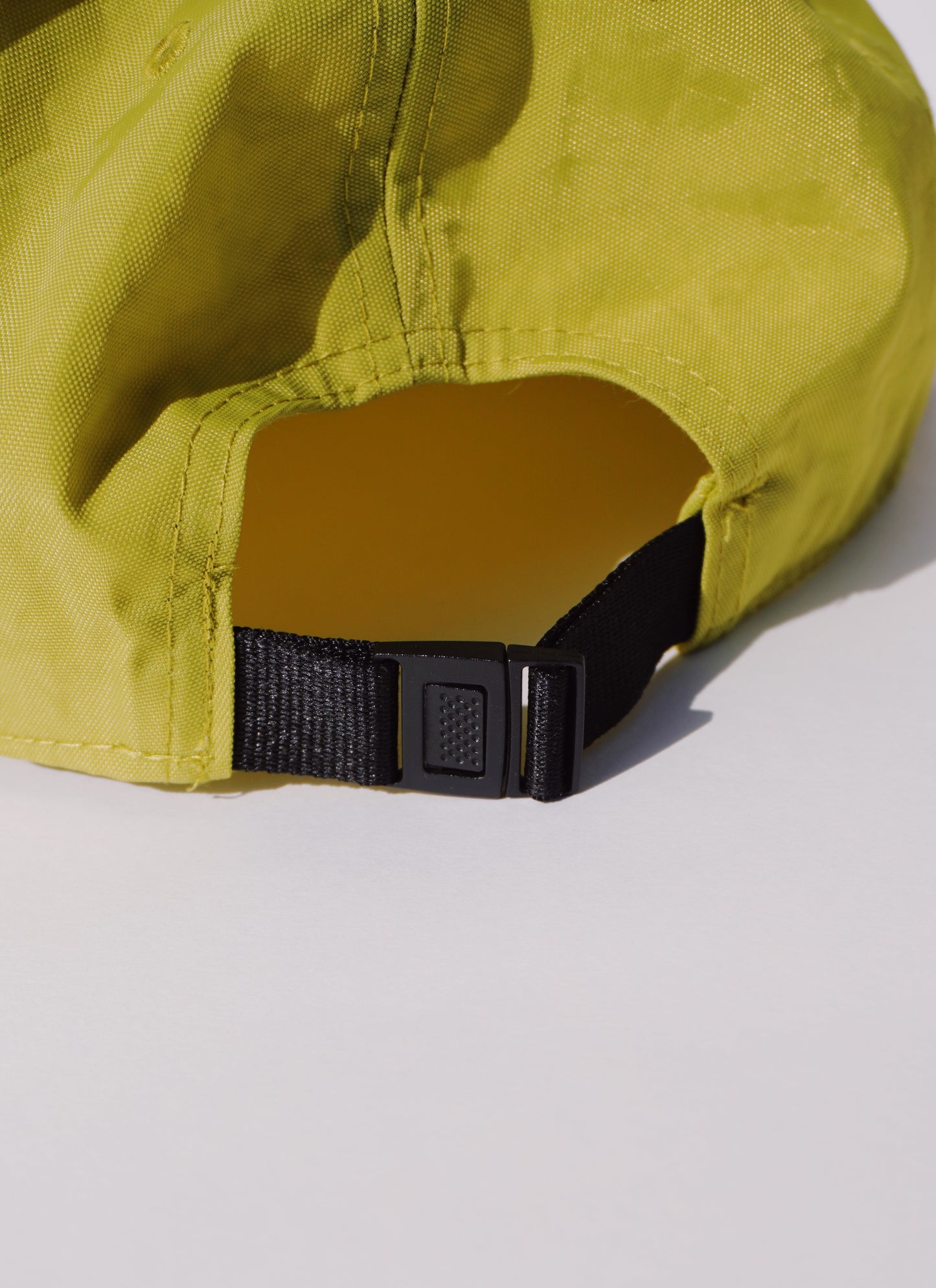 BRAIN NYLON FLAT-VISOR CAP(LIME GREEN)
