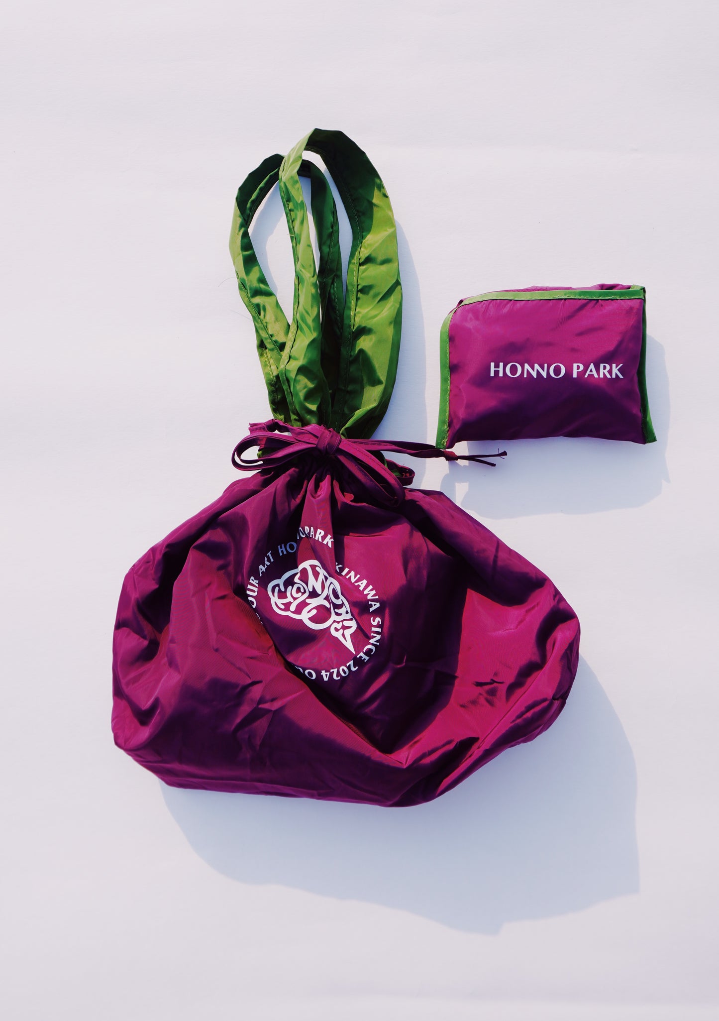 HP COMPACT MARCHE TOTE(M)PURPLE×GREEN
