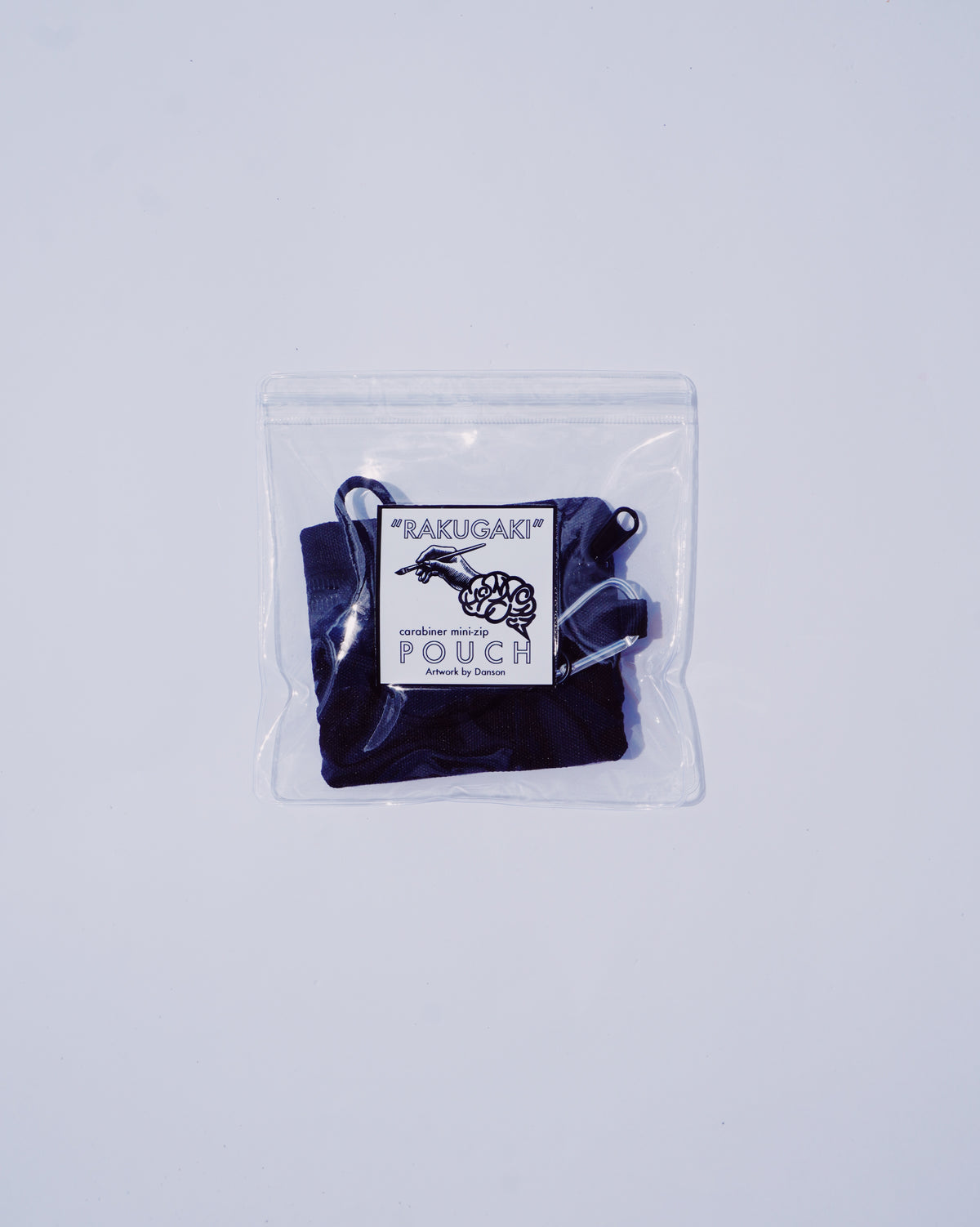 Danson“AKARUI NATIONAL” RAKUGAKI mini POUCH
