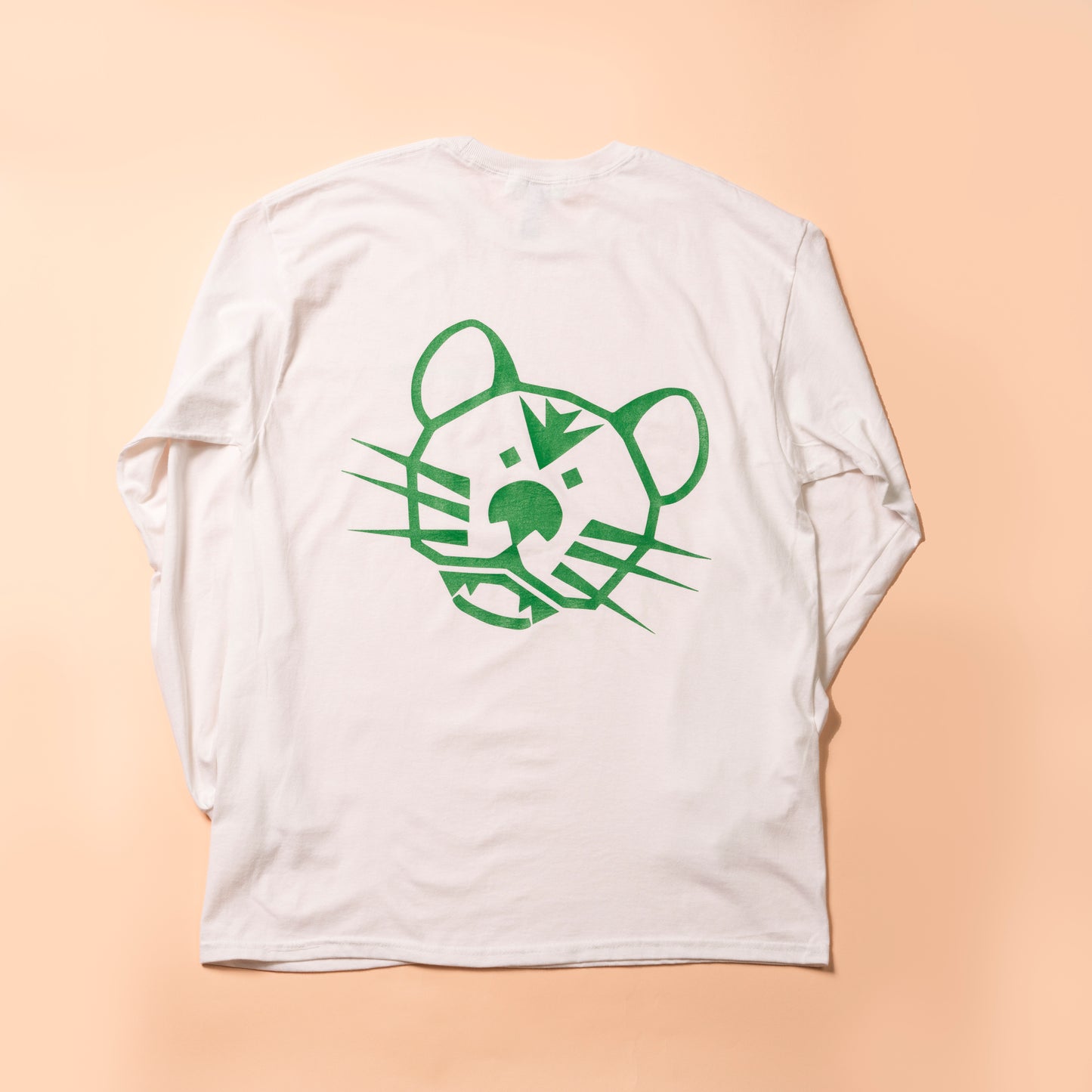 IRIOMOTTE WILDCAT LOGO L/S Tee(WHITE)