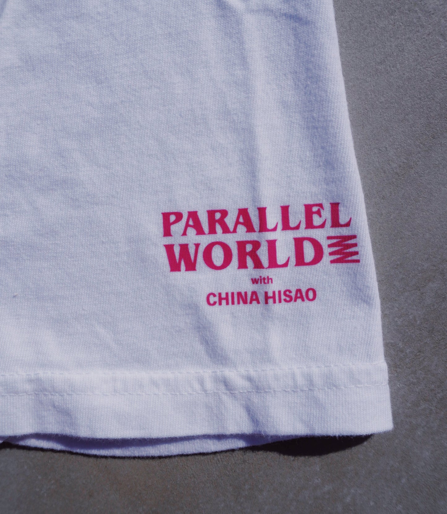 HONNO PARK✖︎知名久夫“地球外”BIG PRINT S/S Tee