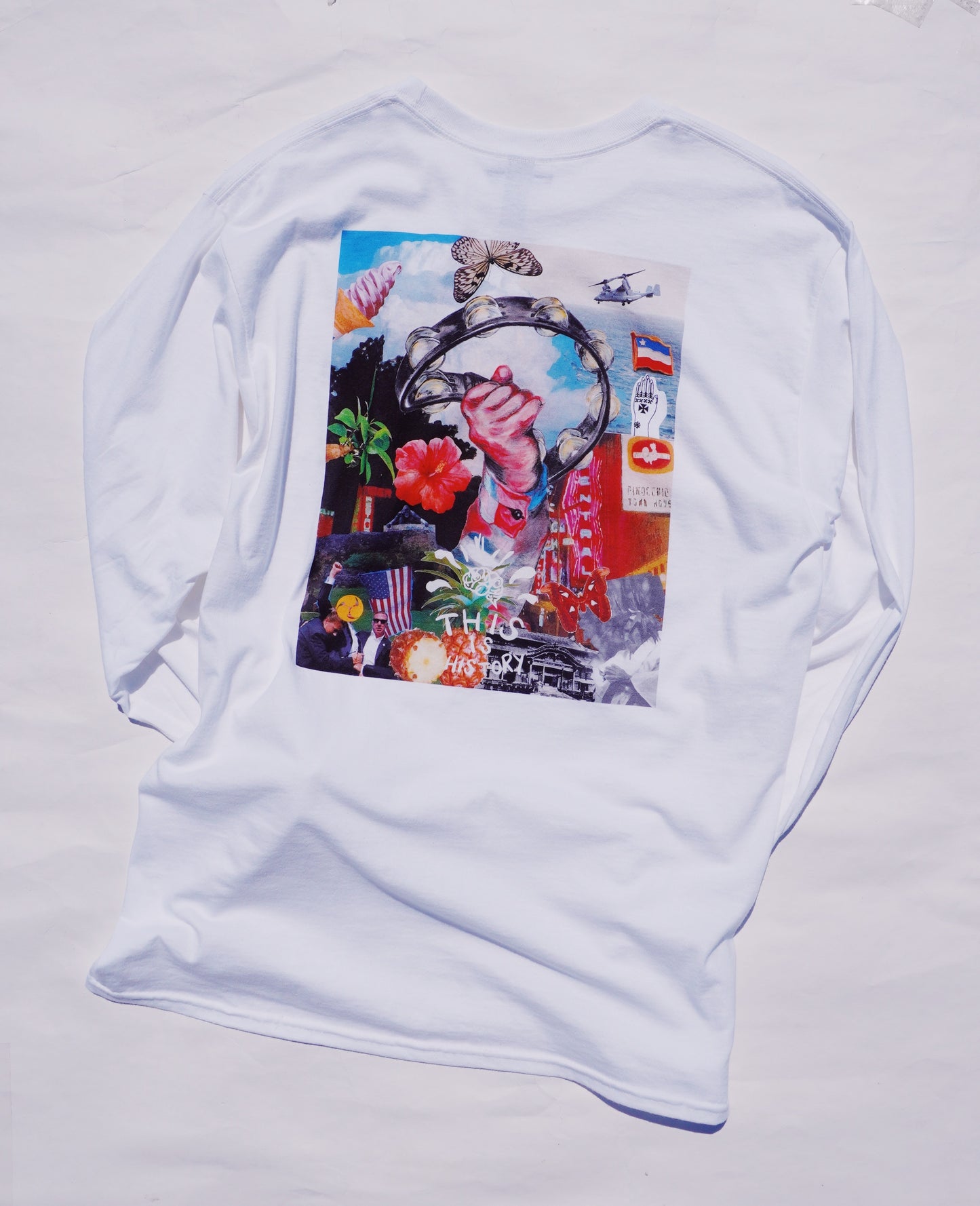 HISTORY L/S Tee (WHITE)