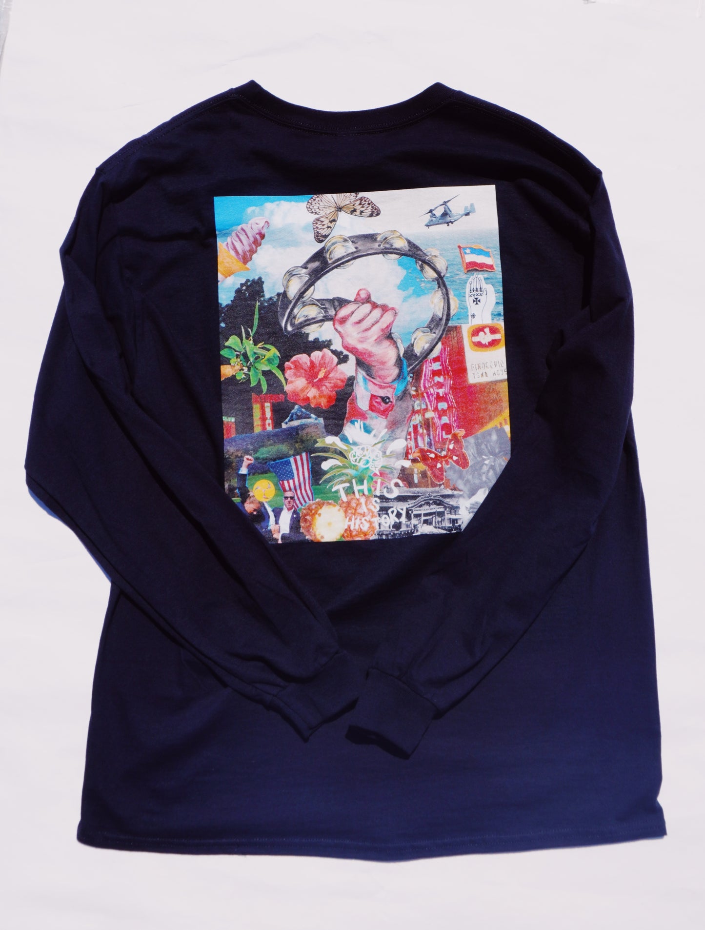 HISTORY L/S Tee(BLACK)