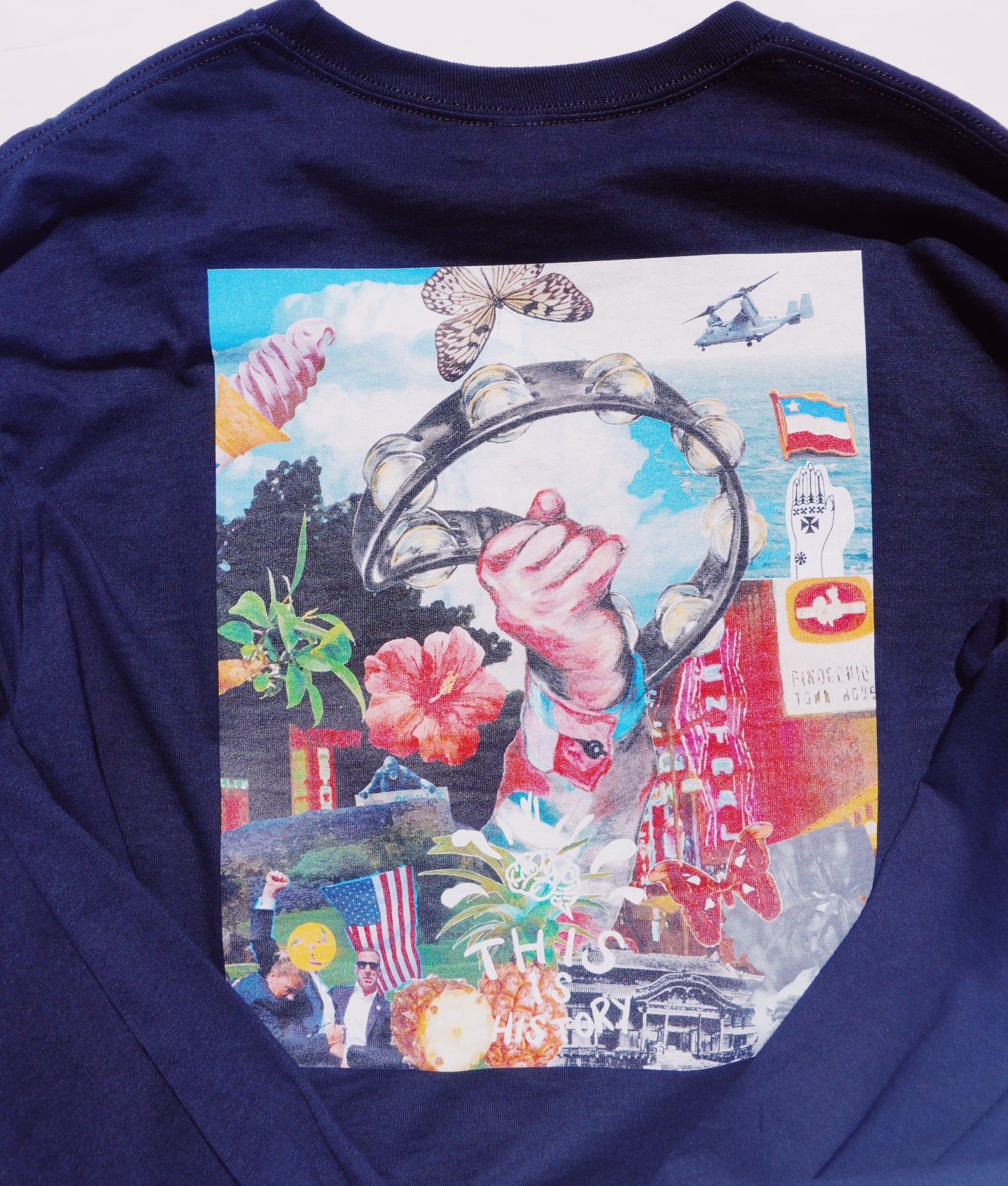 HISTORY L/S Tee(BLACK)