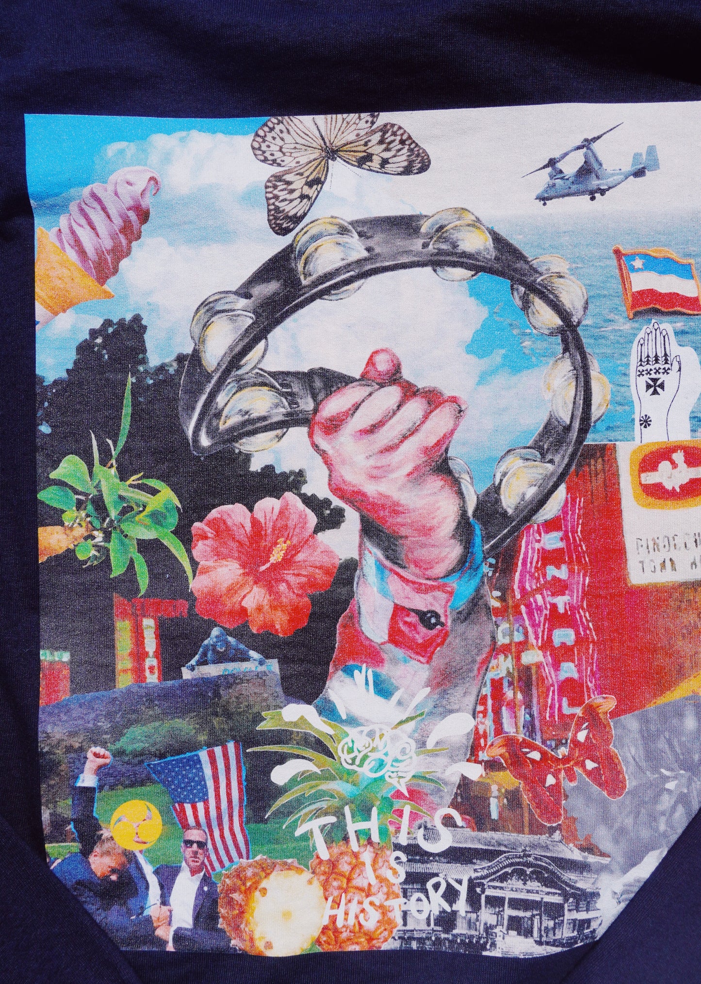 HISTORY L/S Tee(BLACK)