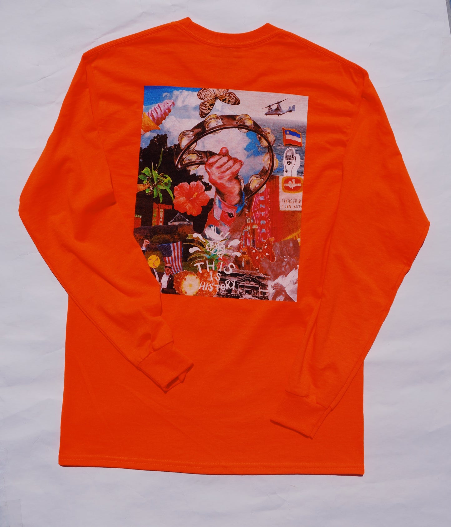 HISTORY L/S Tee (SUNNY ORANGE)
