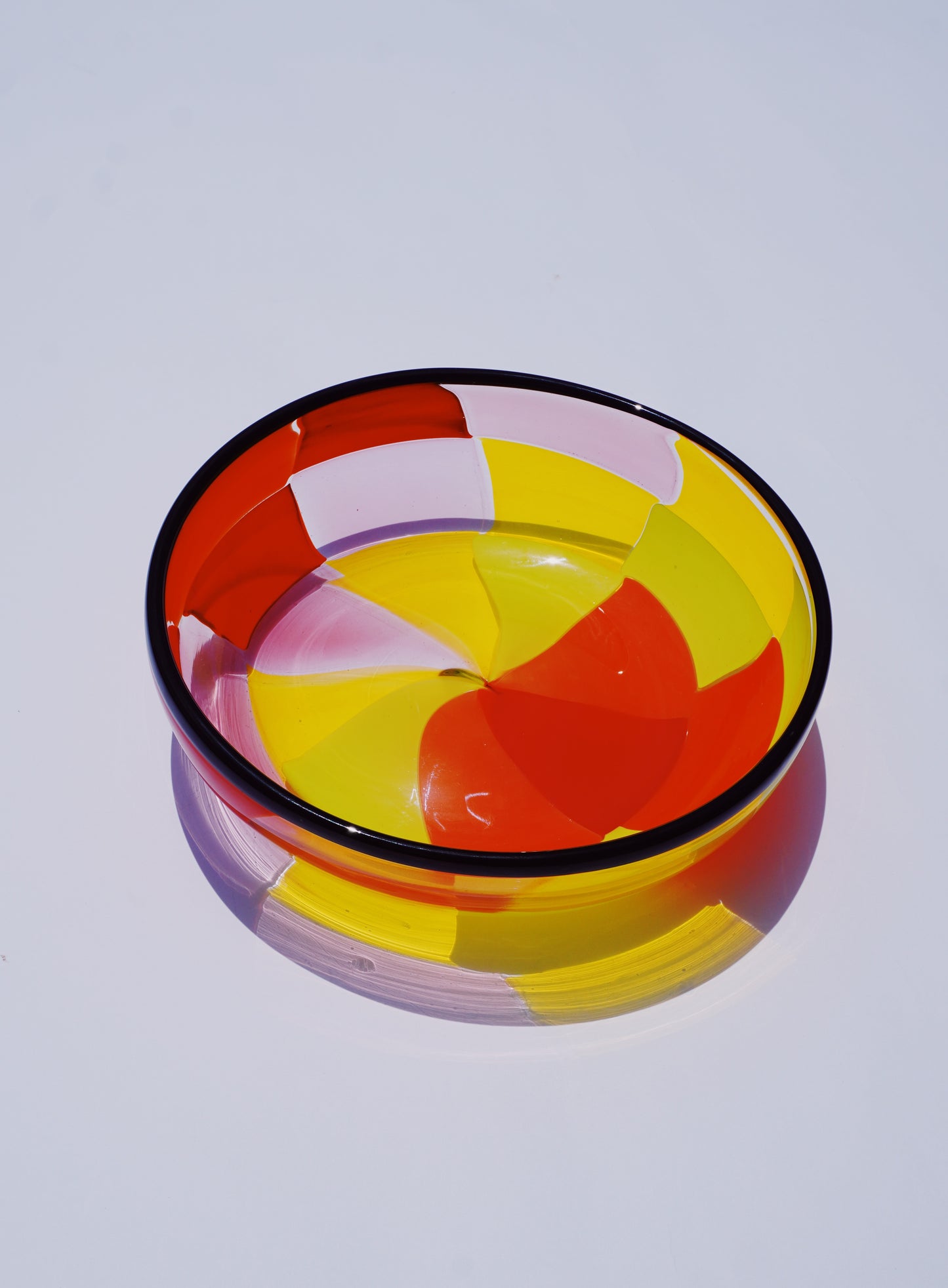 Mitchell Noah-R/Y/O CHECKER BOWL(GLASS)