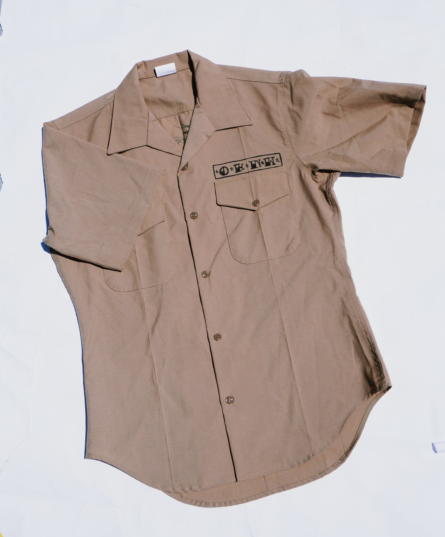 SANSEI“HANDPAINT”MILITARY（M-1）SHIRT