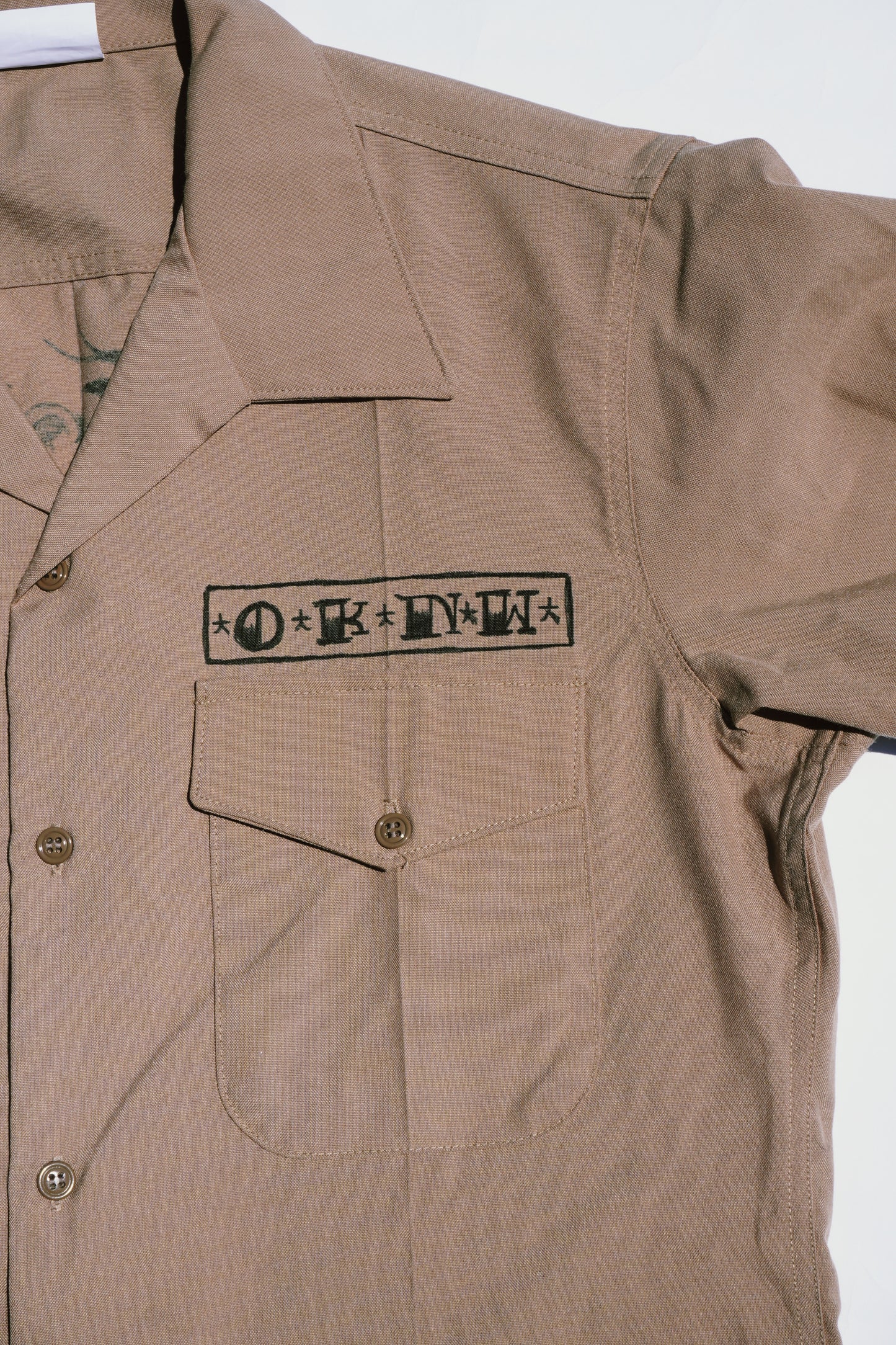 SANSEI“HANDPAINT”MILITARY（M-1）SHIRT