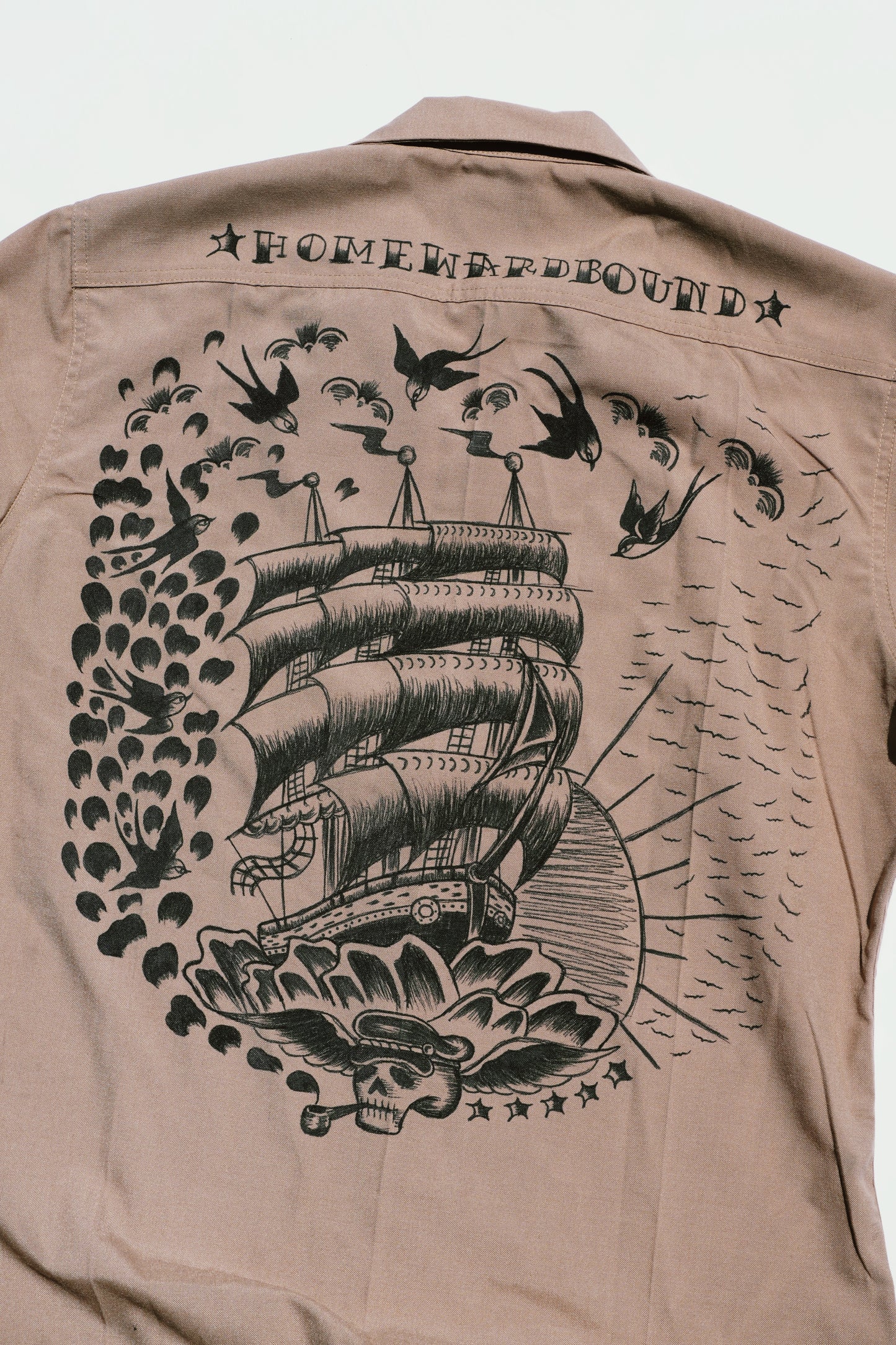 SANSEI“HANDPAINT”MILITARY（M-1）SHIRT