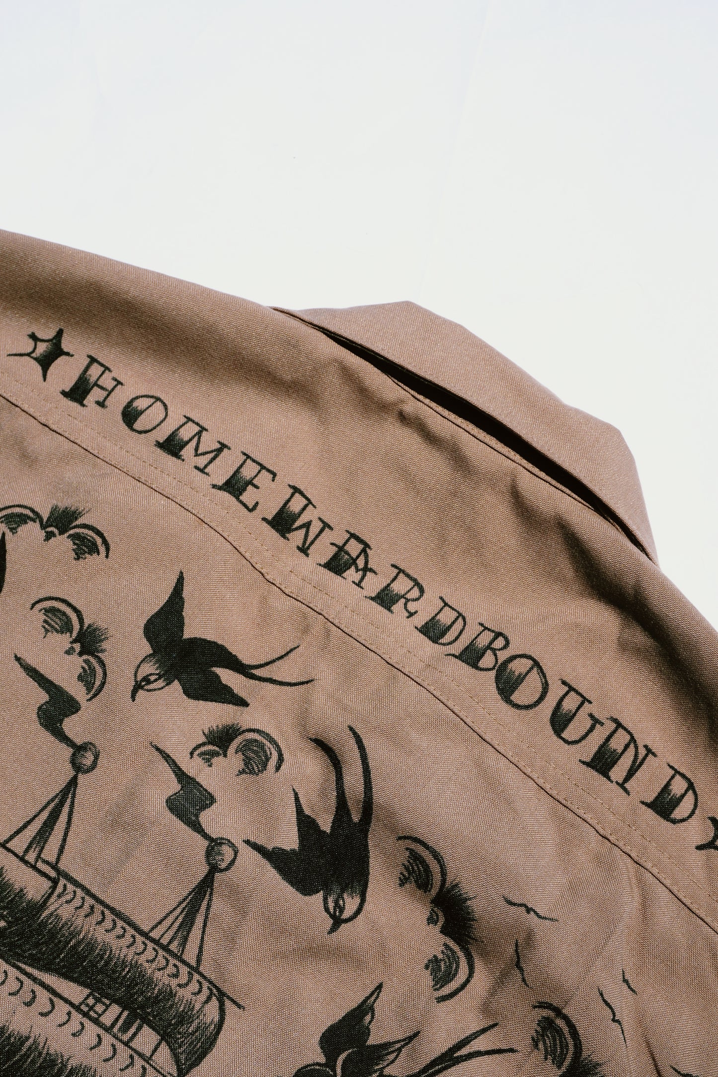 SANSEI“HANDPAINT”MILITARY（M-1）SHIRT