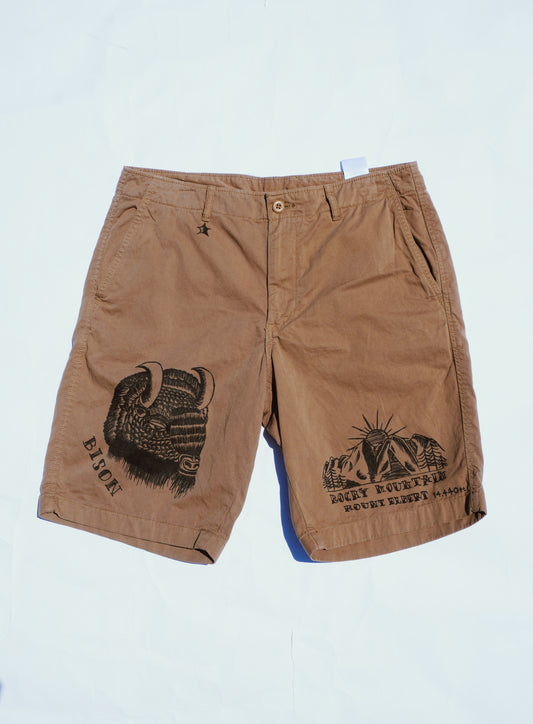 SANSEI“BISON”SHORT PANTS