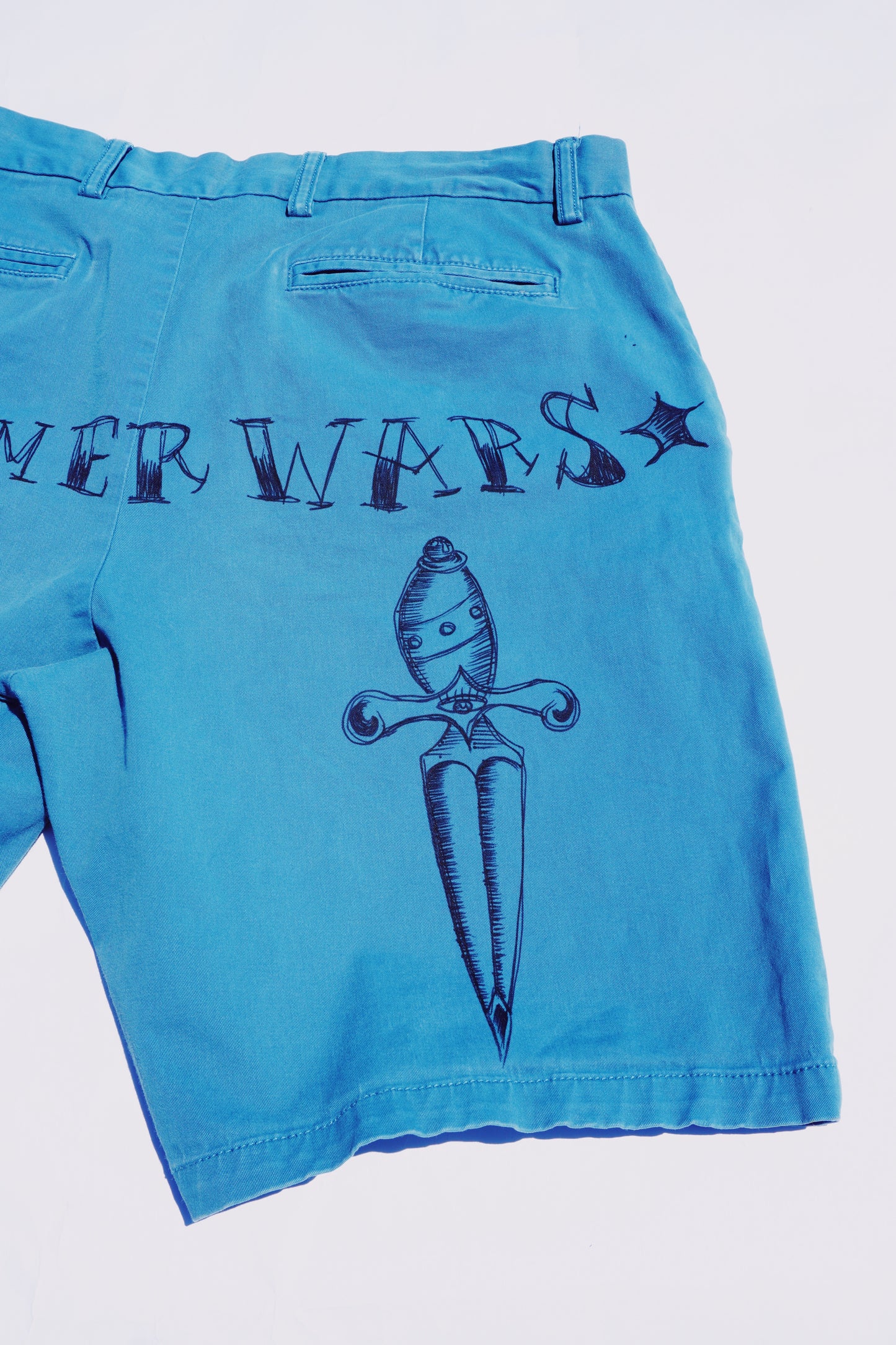 SANSEI“SKUL &HEART”SHORT PANTS