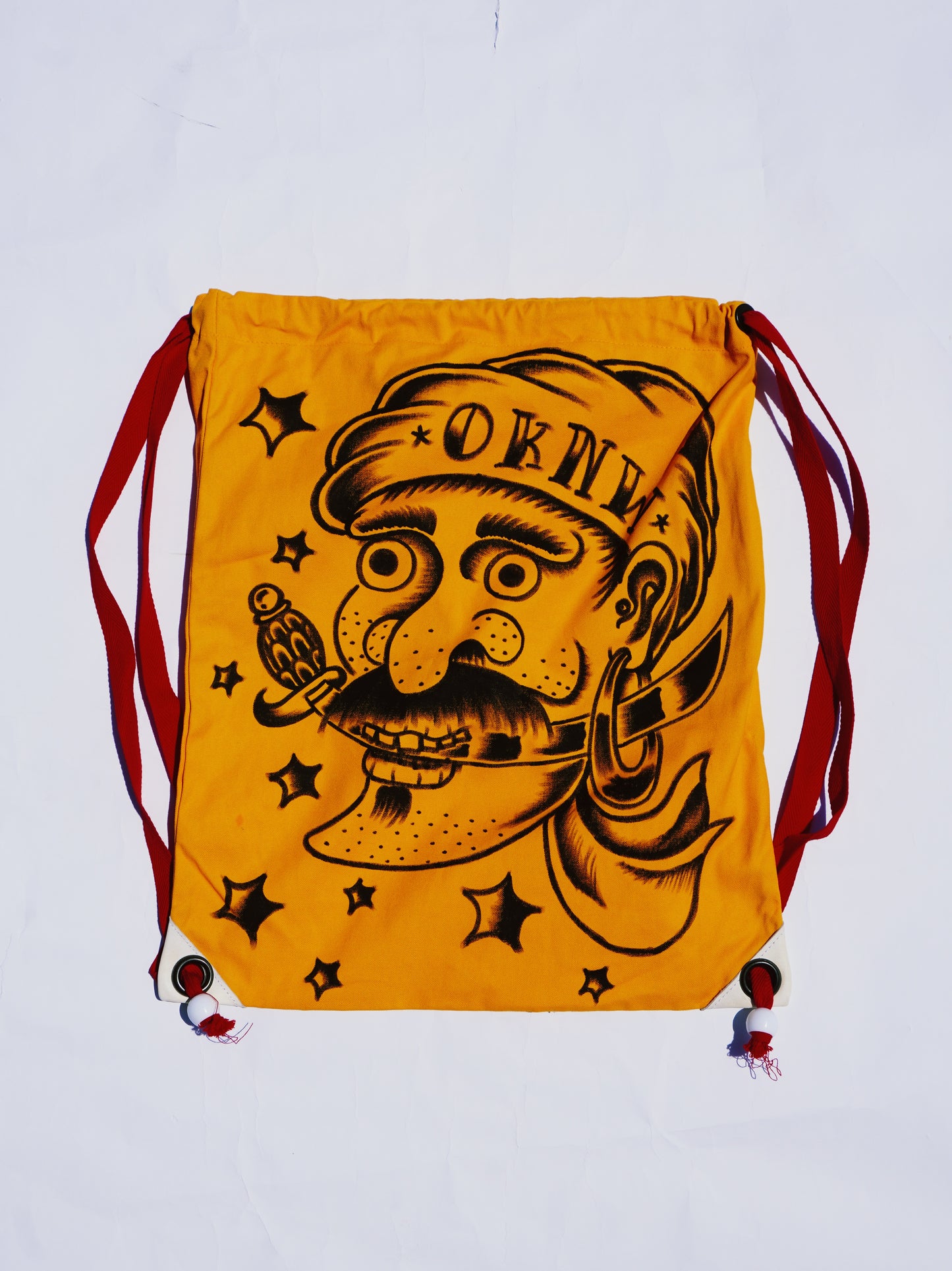 SANSEI“PIRATE”HANDPAINT KNAPSACK