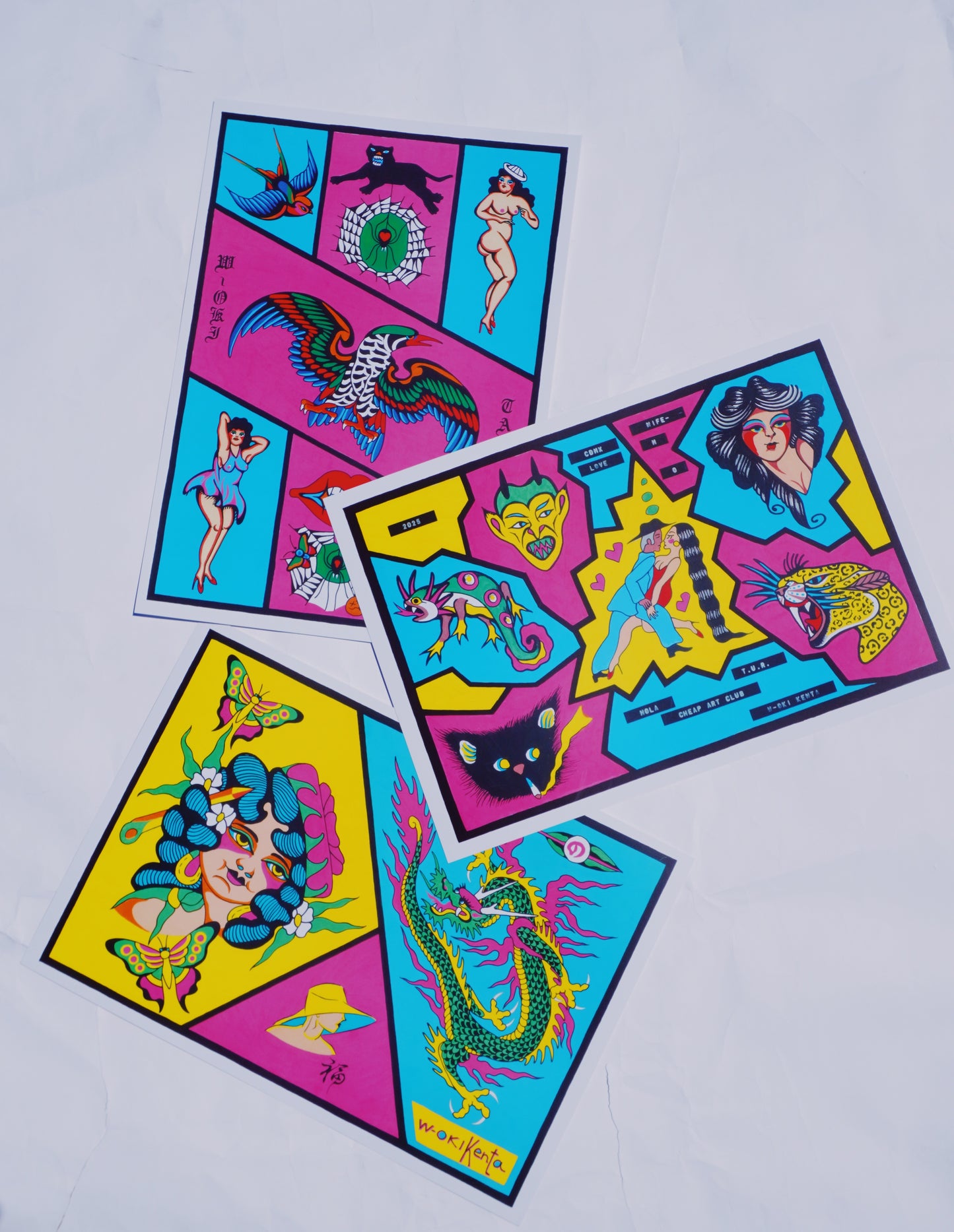KENTA“TRUE LOVE MOTEL”POSTER SET（3piece）
