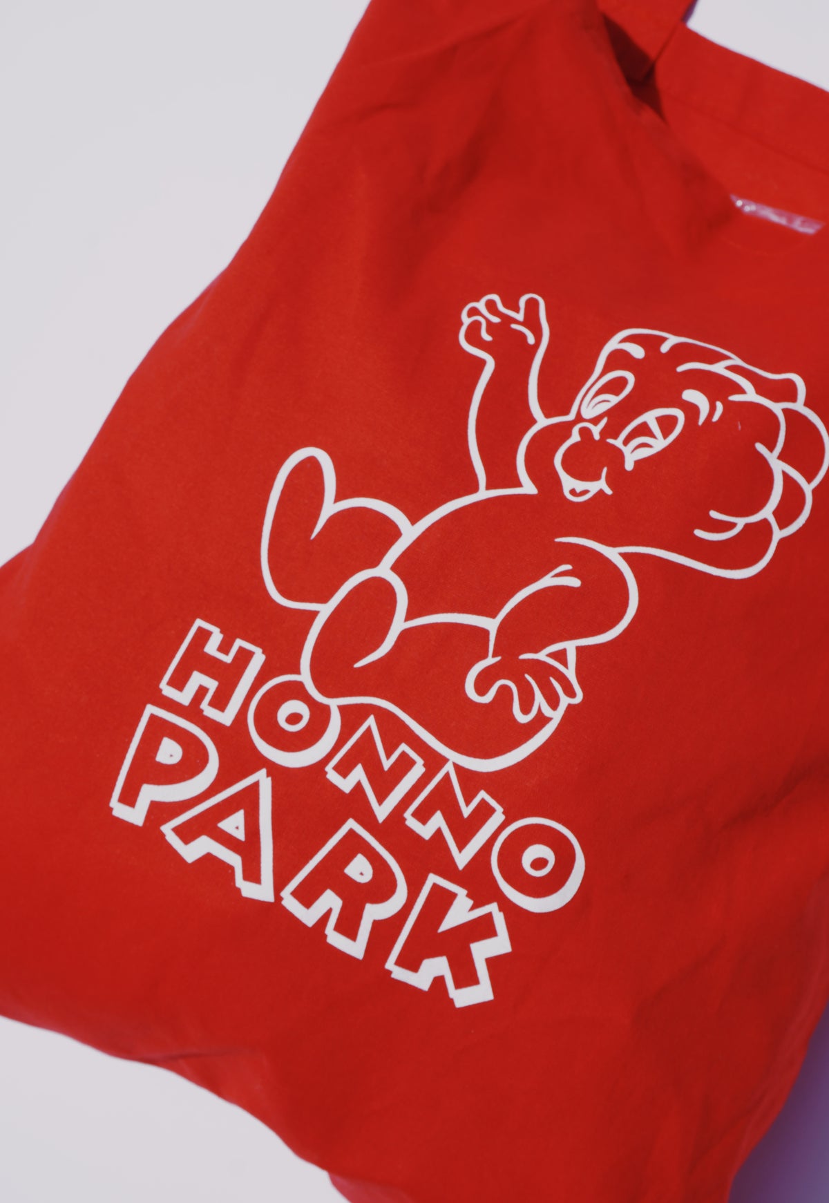 HONNO BOY TOTE BAG（RED）