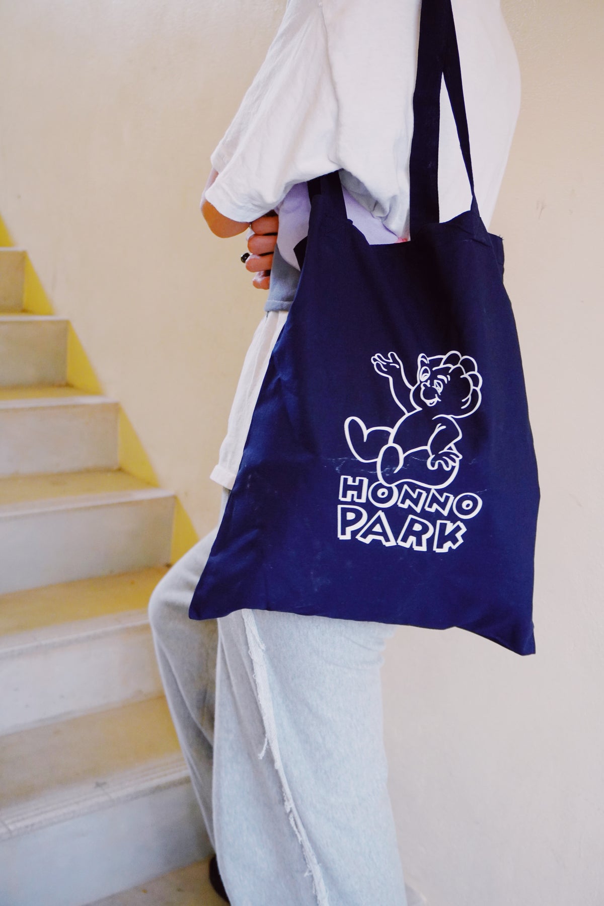 HONNO BOY TOTE BAG（NAVY）