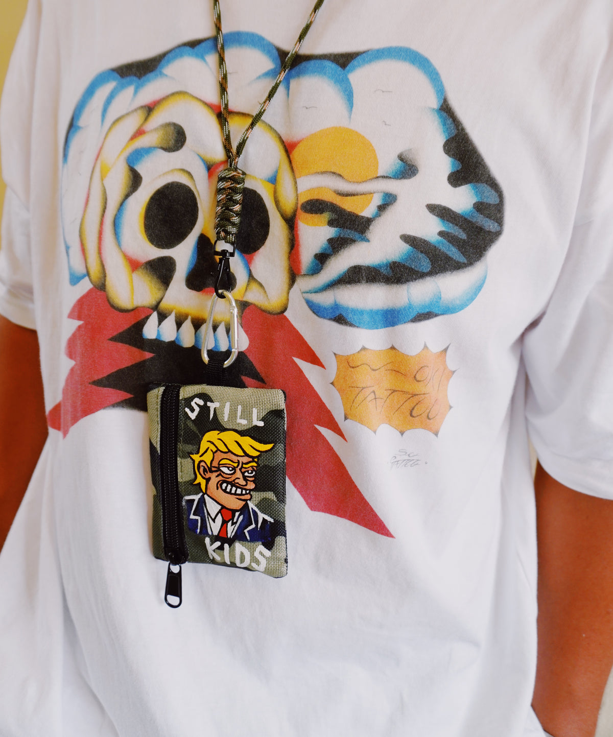 Danson“STILL KIDS”RAKUGAKI mini POUCH