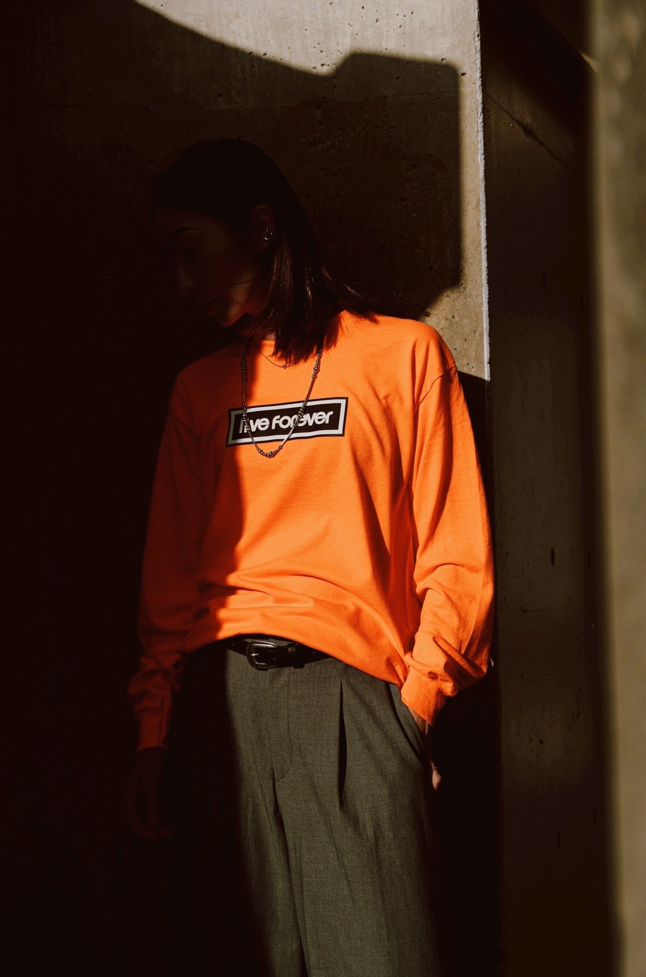 HISTORY L/S Tee (SUNNY ORANGE)