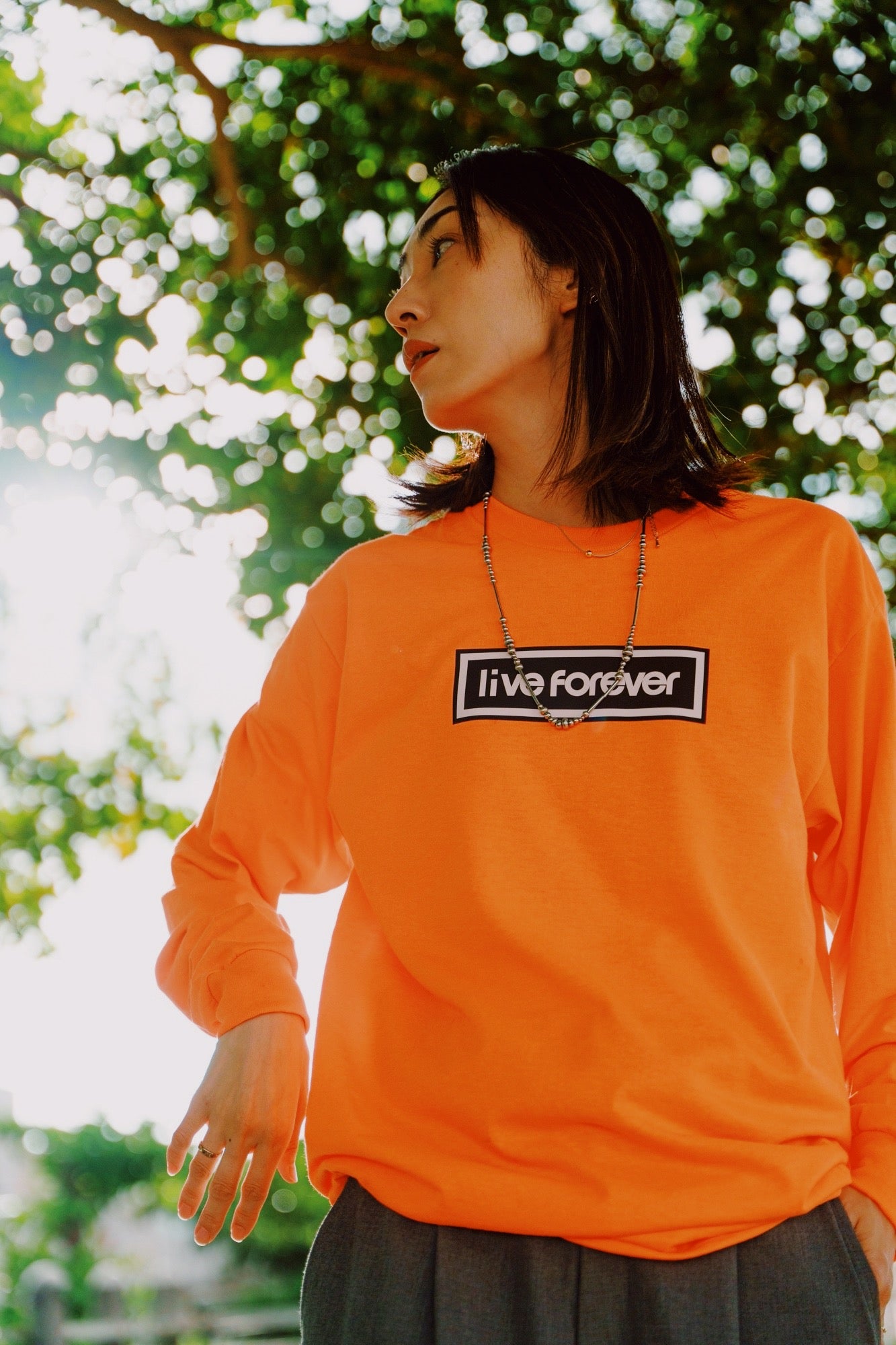 HISTORY L/S Tee (SUNNY ORANGE)